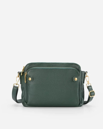 Lanelle - Leren crossbody schoudertas | Stijlvol, praktisch, en onmisbaar