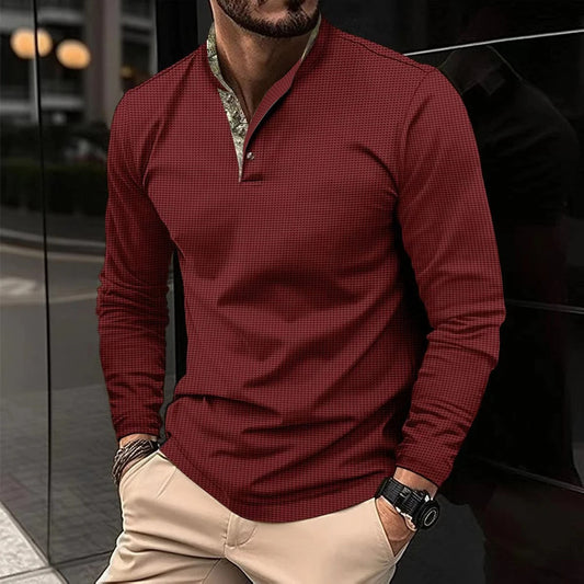 Hugo | Men’s Long Sleeve Polo Shirt | Knit Jumper